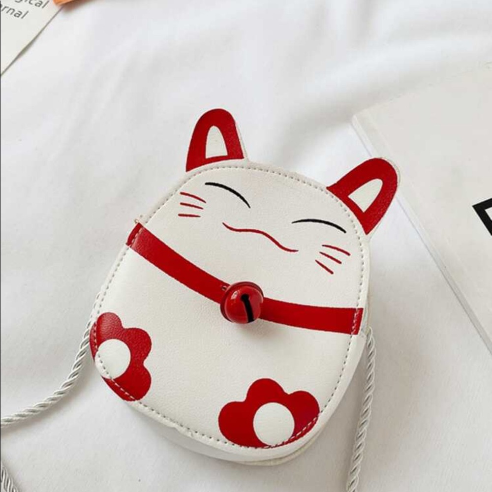 Cute kitten purse
